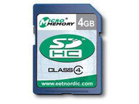 Micro memory MMSDHC4/4GB
